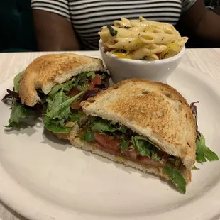 Peach BLT