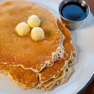 pancakes, food