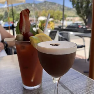 Bloody Mary, and Chai mocktail