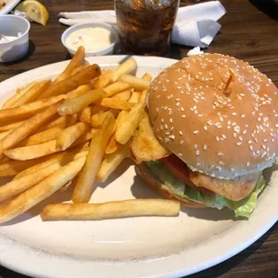 Cod sandwich