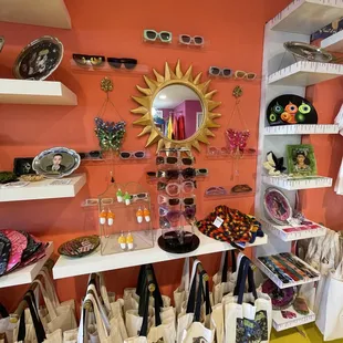 Souluna sunglasses incense holders butterfly wall hangs and crocheted hats