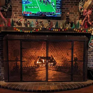 Famous Nixon Tape-Burning Fireplace