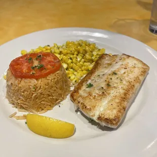 Pan seared pollock