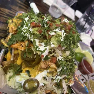 Chicken nachos