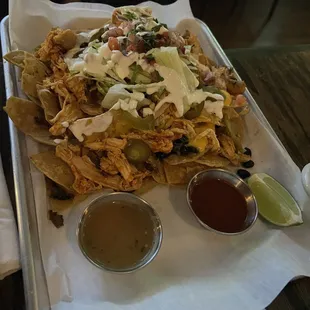 Nachos (with chicken)