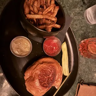 The burger