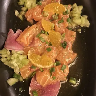 Salmon Crudo
