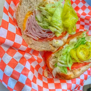 sandwiches, food
