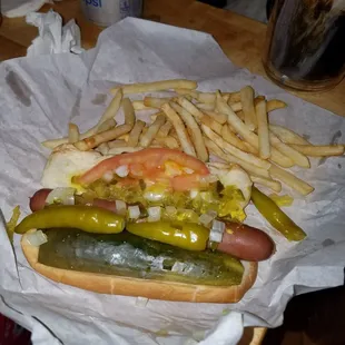 Hot Dog &amp; Fries