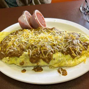Mexican omelette