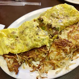 The Hut Omellete