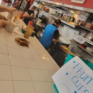 Counter seating