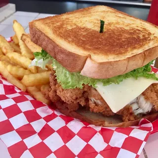 Rena's Favorite Chicken Fried Sandwich
