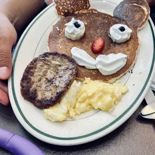 Kid's Pancake Plate