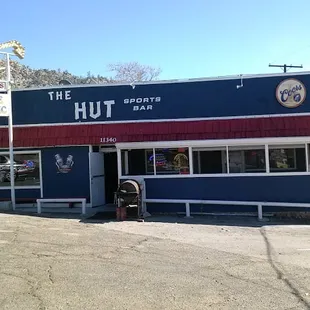 the front of the restaurant