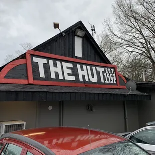 the front of the restaurant