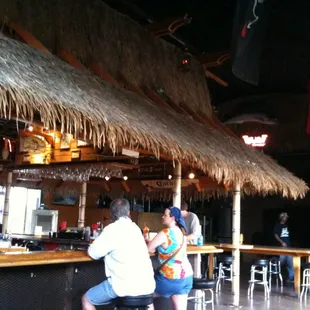 The bar.