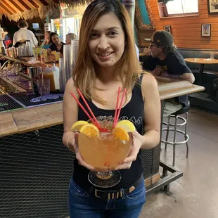 This fish bowl here is the 3 Deep