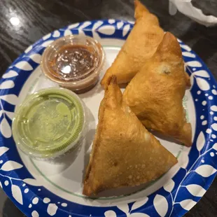 Lamb samosa