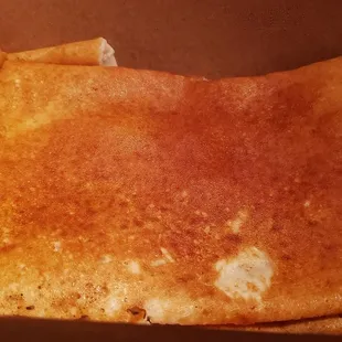 Masala dosa crepe, vegan by default ($11). Decent potato filling, but crepe was too thick.