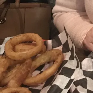 Their onion rings had a hint of sweetness...so good!