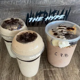 The chocolate peanut butter bowl is theeeeee best. The chubby hubby Is also a must