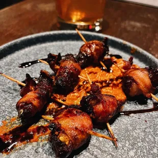 Bacon Wrapped Dates