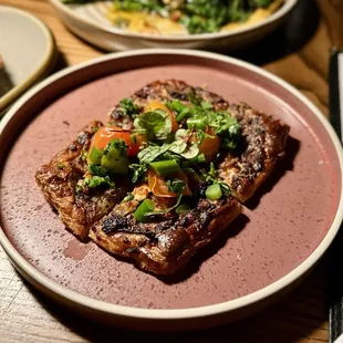 Mushroom galette - very good, didn't stand out next to the other dishes