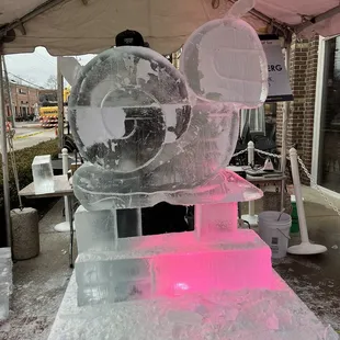 Ice sculpture contest
