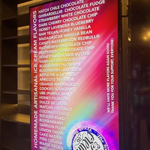 The flavors!