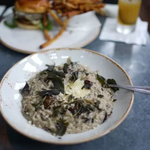 Locally Harvest Mushroom Risotto