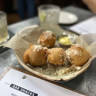 Mushroom &amp; Gruyere Beignets