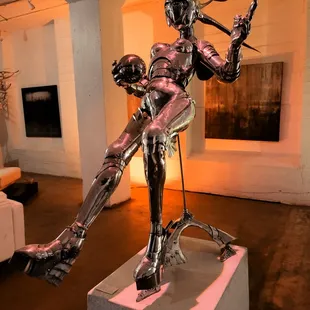 Another photo of DESCENT by: SEAN T.FRENCH artist Background art by: JAYME BLUE