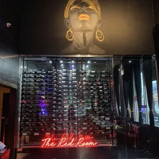 Wine wall