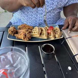Chicken &amp; Waffles