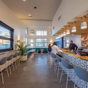 interior, sushi and sashimi