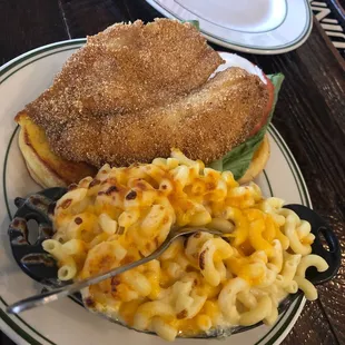 The Fried Fish Sandwich Mac and Cheese