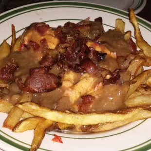 Le Poutine De Georgia (w/bacon).