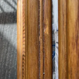 Dirt in couch