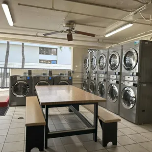 Laundry facility.