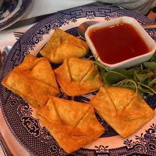 Crab Rangoons were AMAZING