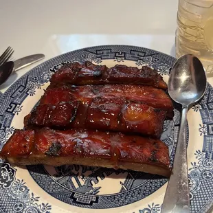 BBQ (lightly) Spare ribs