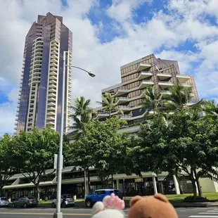 Located on the corner of Kapiolani Boulevard and Cooke Street