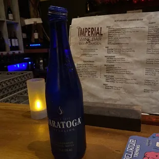 a bottle of imperial wine