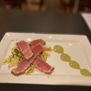 Ahi Tuna appetizer