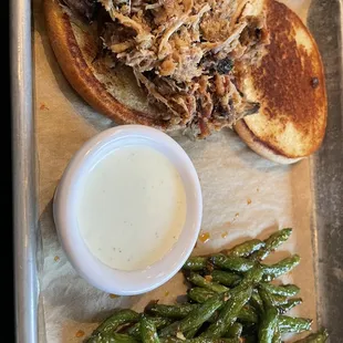 Pulled pork for her