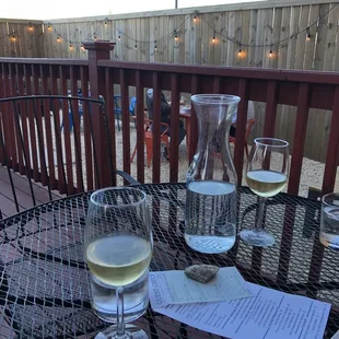 Great outdoor seating