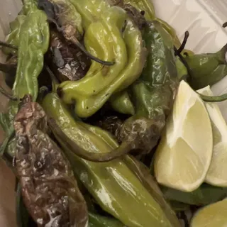 Blistered Shishito Peppers