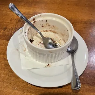 Take my word for it, the chocolate pot de crème was delicious!