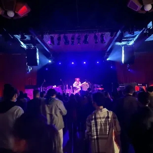 a crowd of people at a concert